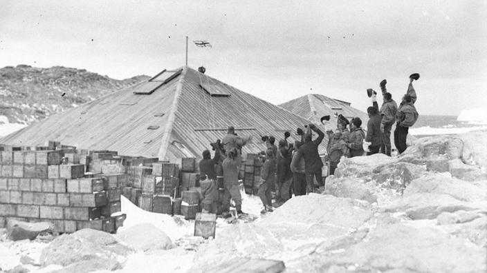 Mawson’s Hut at Cape Denison in the early 1910
